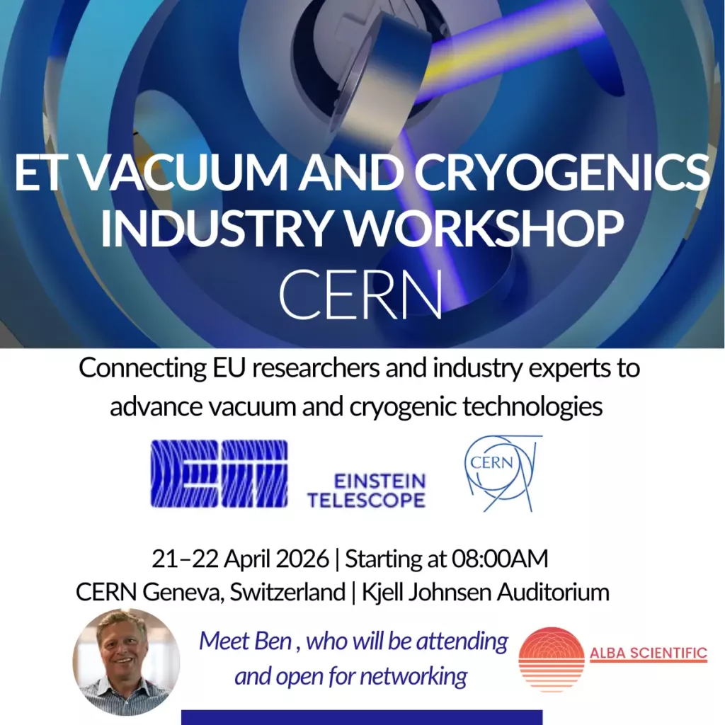 AlbaSci Attending the Einstein Telescope Industry Workshop at CERN