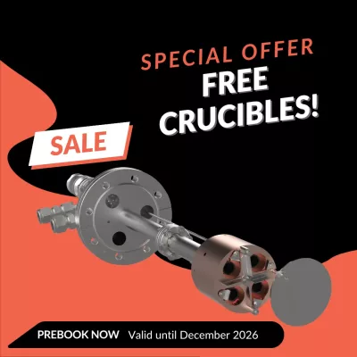 evap - free crucibles